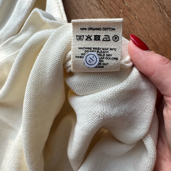 Brand New (NWT) Djerf Avenue Getaway Dress - White Cream - Picture 15 of 16